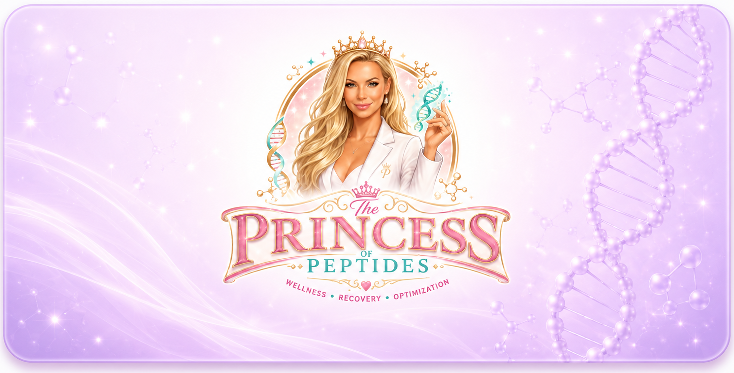 The Princess of Peptides — Wellness, Recovery, Optimization